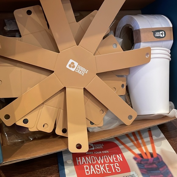 Doodle Crate Handwoven baskets - Picture 5 of 5